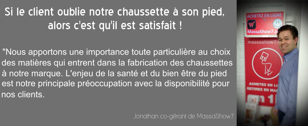 Les services clients de MassaShow7 font la différence selon Jonathan